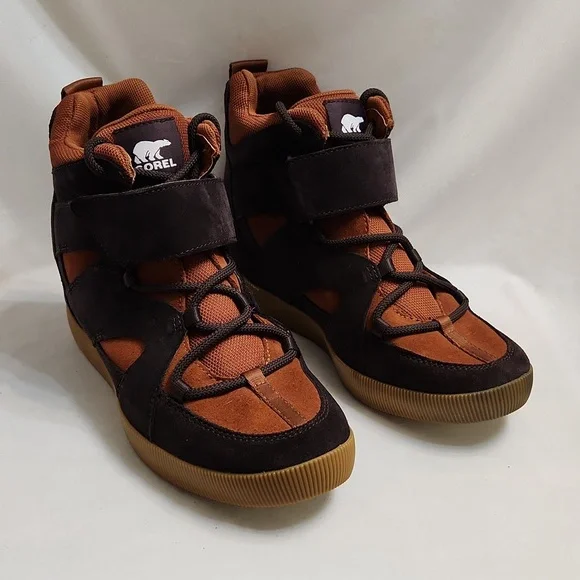 Sorel Out N About Wedge High-Top Sneakers (W Size 10) - Picture 2 of 16